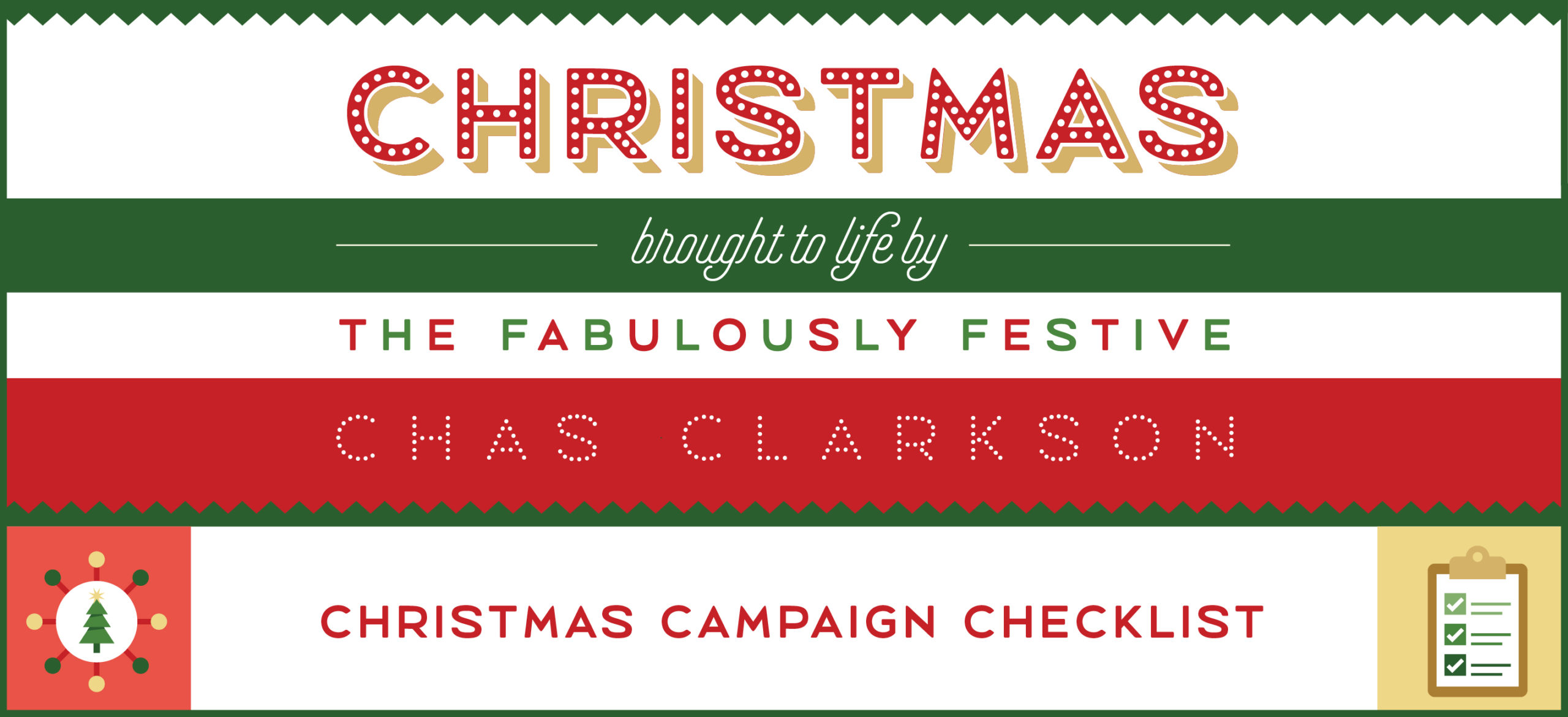Christmas Campaign Check List